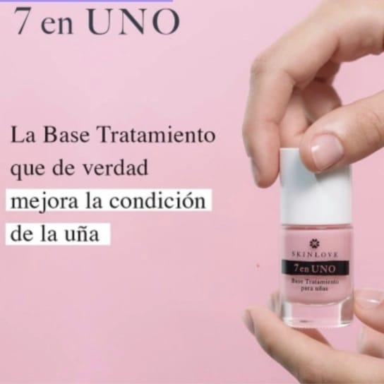 SkinLove 7 en Uno - base tratamiento para uñas